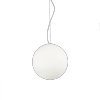 Lampa Wisząca Okrągła Biała Sfera MAPA BIANCO SP1 D50 032122 IDEAL LUX